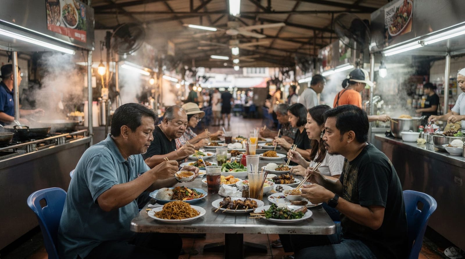 Kinderfreundliche Hawker Centres in Singapur: beste Stände und Familientipps