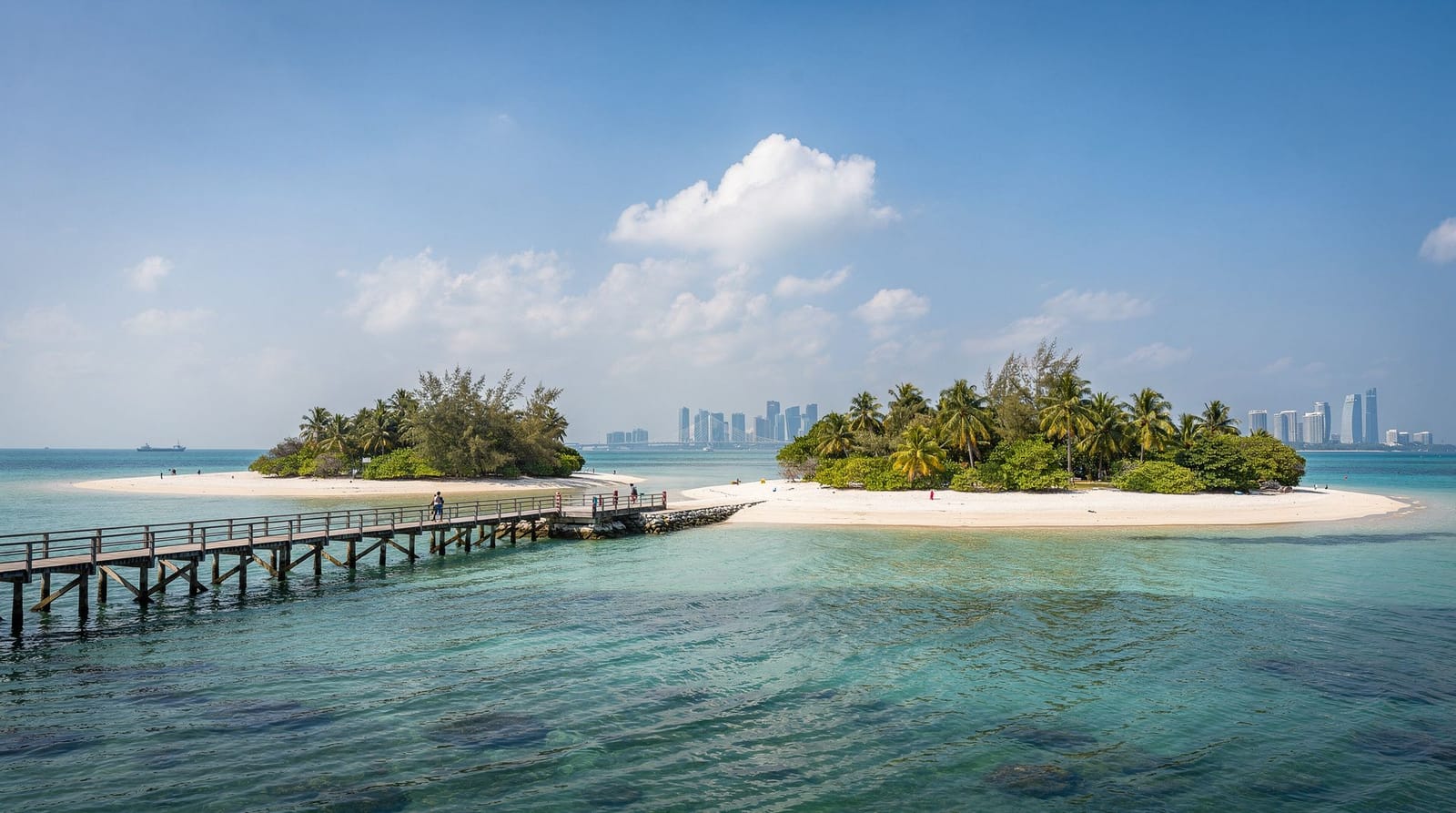 Las islas del sur de Singapur: St John's, Lazarus y Sisters' Islands